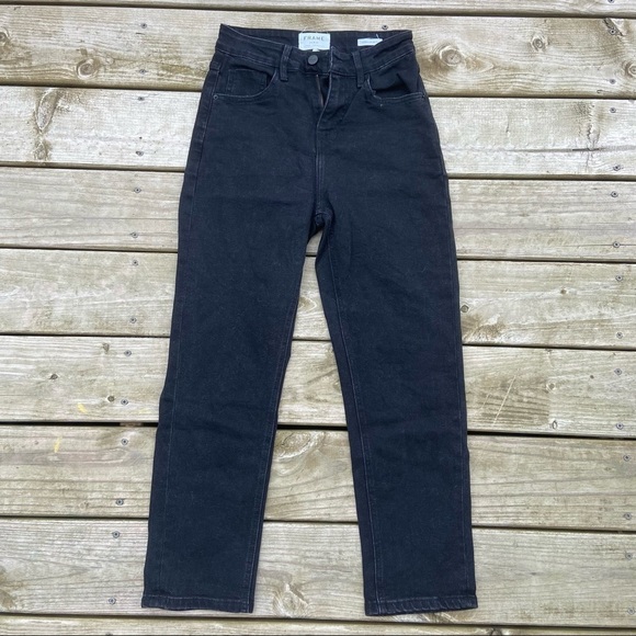 Frame Denim Denim - ** Frame denim revolve le skinny de Jeanne black jeans 25